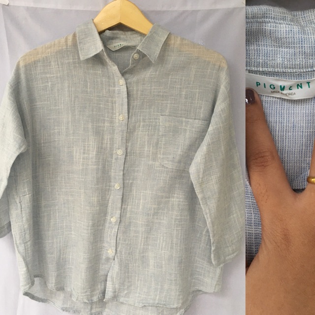 Preloved kemeja Pigment