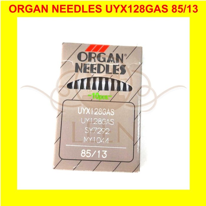 Jarum ORGAN UYx128 13 Japan Needles UY x 128 Overdeck Jahit Kam LEEN