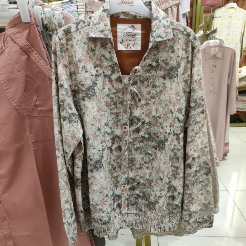 Kemeja Triset original 100% , kemeja Cewek Triset ladies original 100%