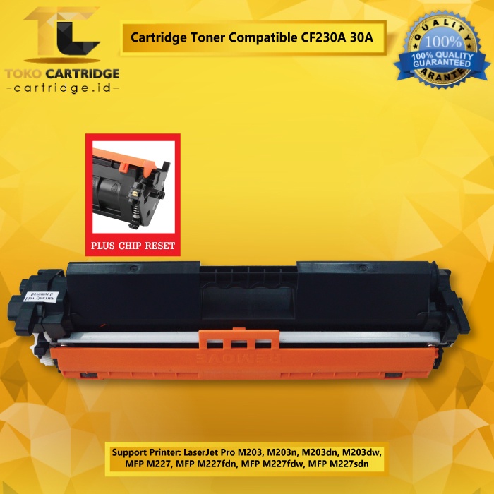 Cartridge Toner Compatible HP CF230A 30A