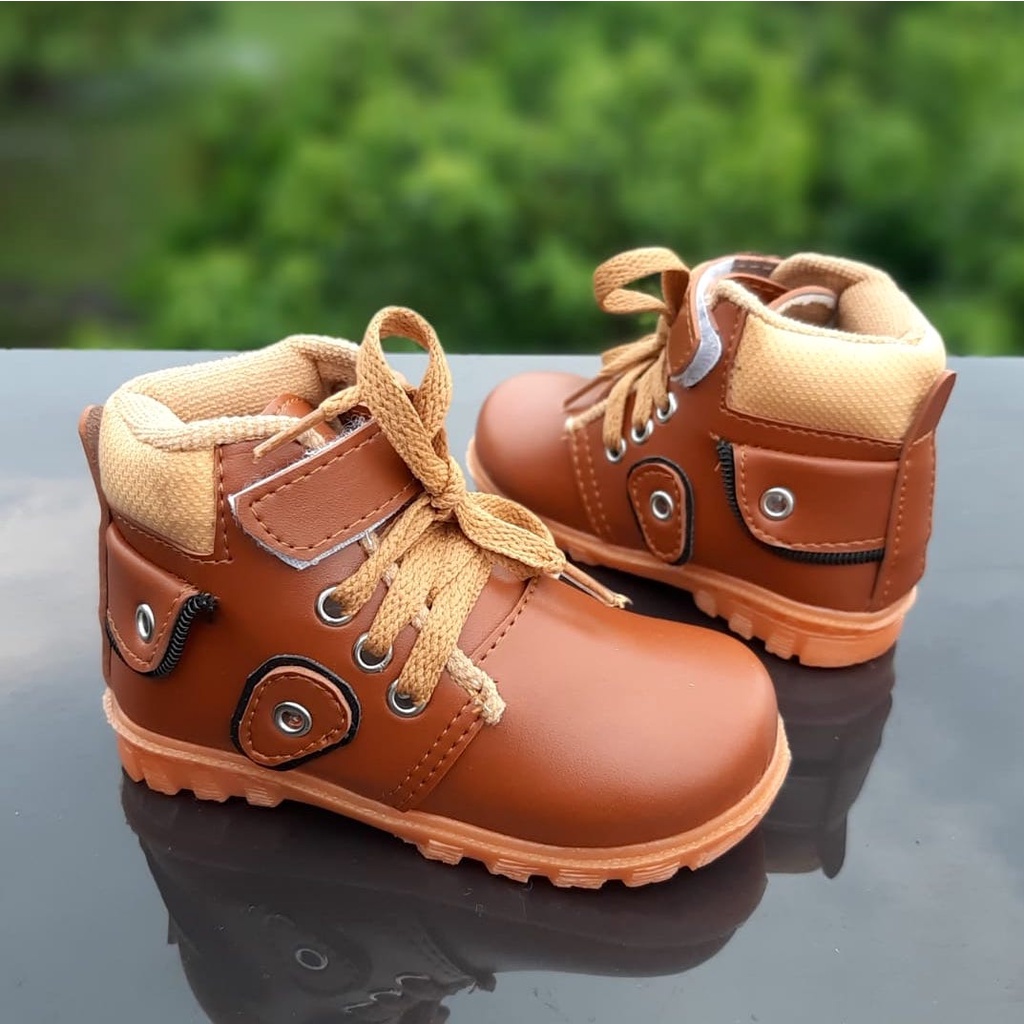 BAL01 22-30 Sepatu Boot Anak Laki Laki Perempuan 1 2 3 4 5 6 tahun