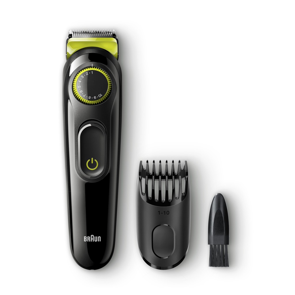 Braun Bt3022 Cordless Hair Beard Trimmer For Men Black Shopee Indonesia