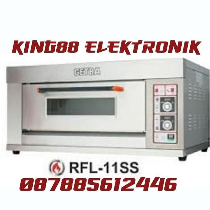 Oven Bakery Gas Getra 1 Deck Rfl-11Ss Grosirpusat159