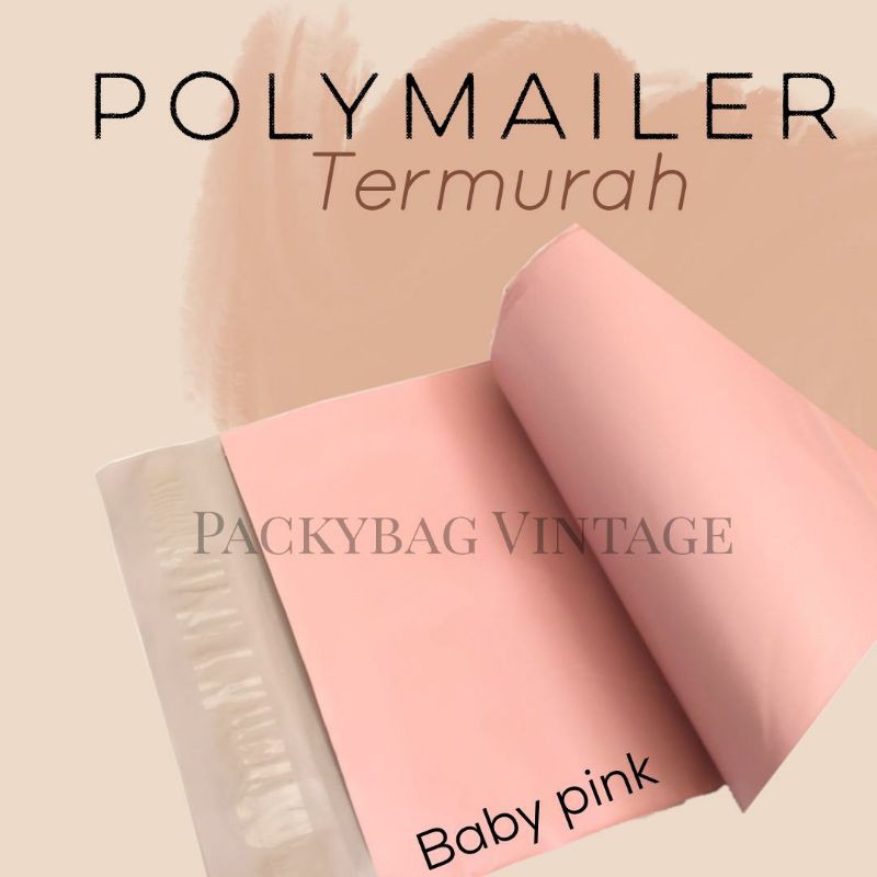 (SATUAN) POLYMAILER MURAH PINK SERIES - PLASTIK PACKING