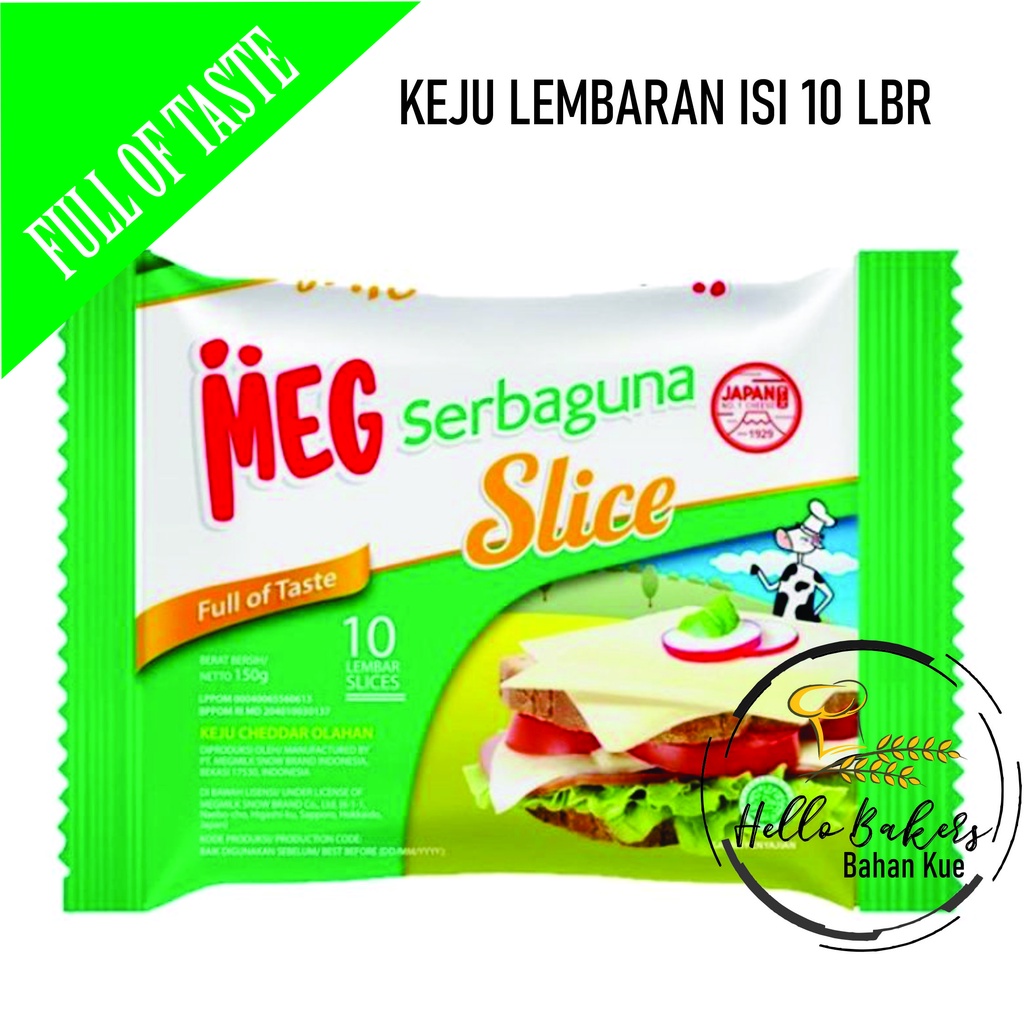 

MEG CHEESE SLICE 10S / KEJU SLICE /KEJU LEMBARAN /MEG CHEESE SERBAGUNA