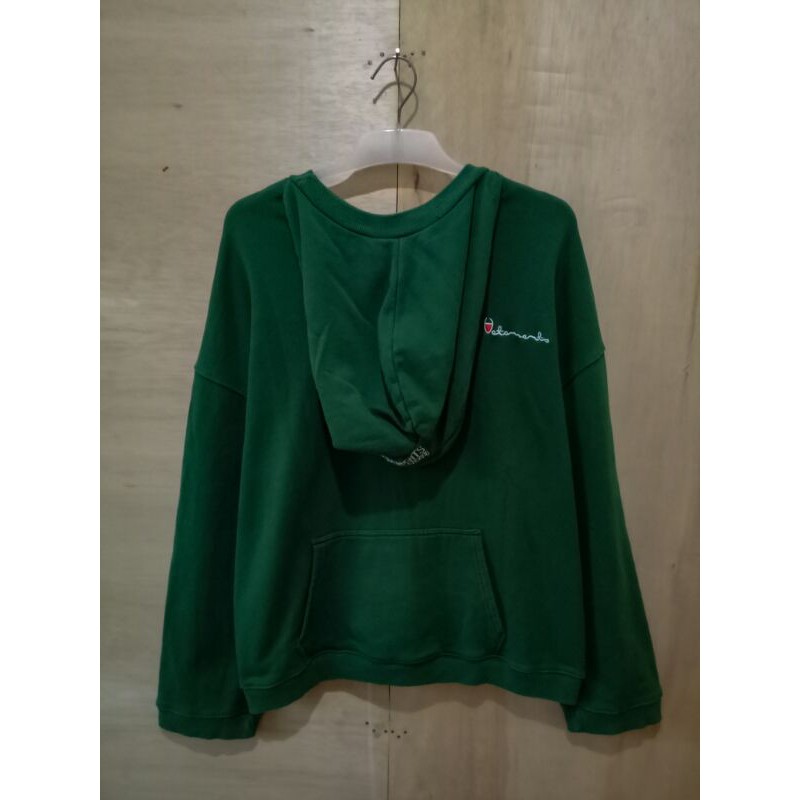 hoodie vetements reversible hijau