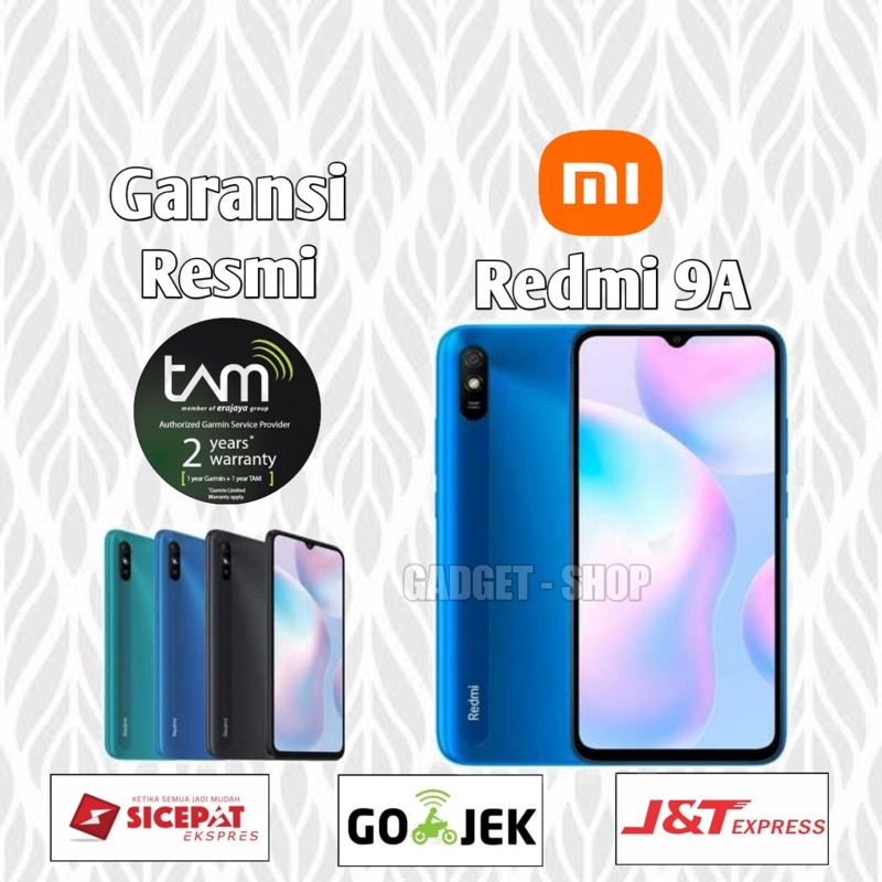 Xiaomi Redmi 9A 3/32 2/32 Garansi Resmi Tam indonesia✅