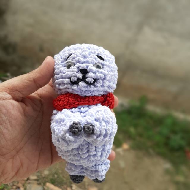 BT21 RJ AMIGURUMI KEYCHAIN/GANTUNGAN RAJUT BT21 RJ