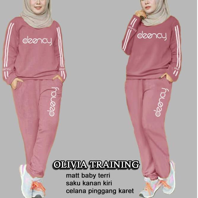 Wow Murah Meriah.. ELDE 12 - SETELAN WANITA L XL XXL 3XL St jumbo marimar Olivia Olah Raga Wanita , 