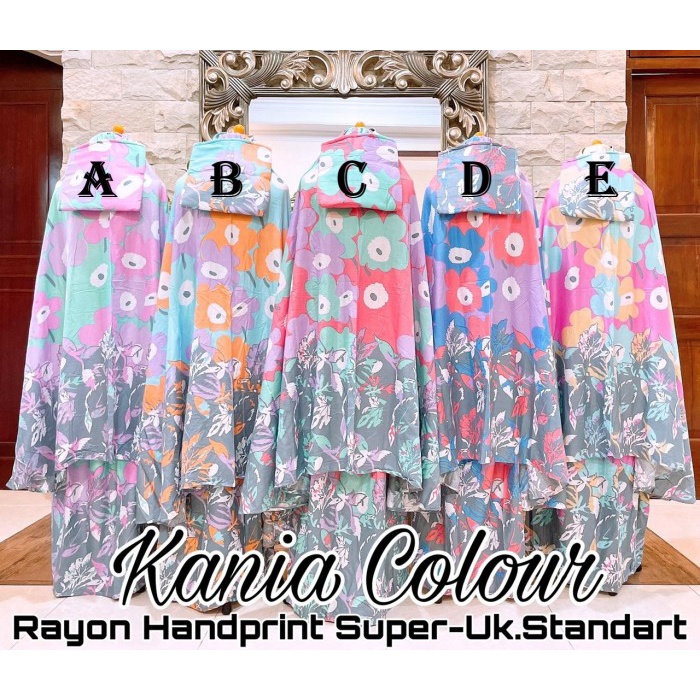 MUKENA- MUKENA KAIN KATUN BAHAN RAYON BALI JUMBO DEWASA MOTIF -MUKENA.