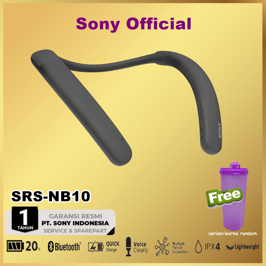 Sony SRS-NB10 Wireless Neckband Bluetooth Speaker SRSNB10 NB 10