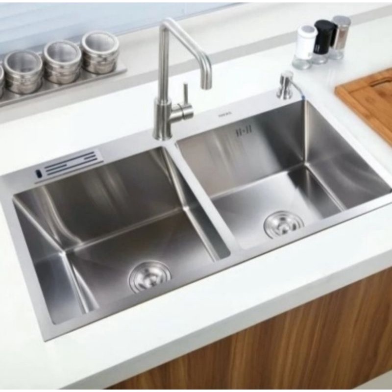 RINOKS DB -8448BPC Handmade Quality Kitchen sink