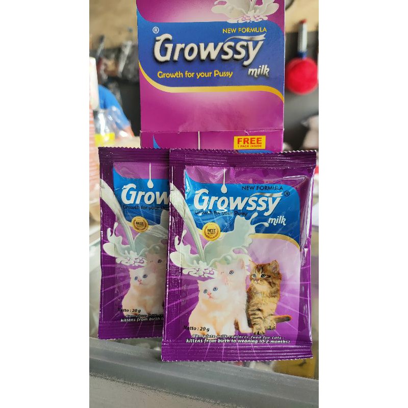 susu kucing growssy 20gram