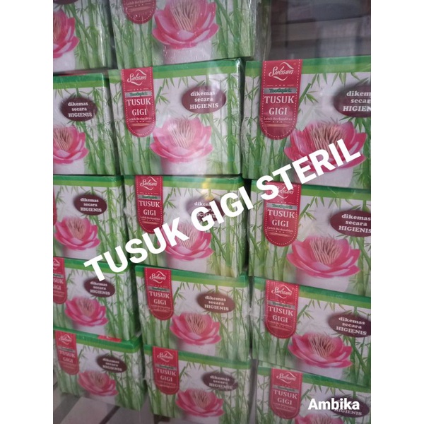 TUSUK GIGI STERIL (HIGIENIS)