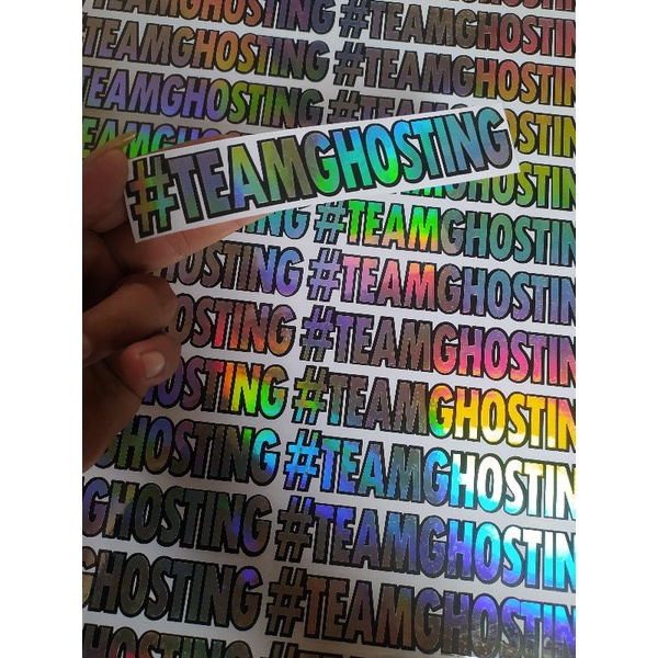 

STIKER TEAM GOSTING CUTTING TERMURAH
