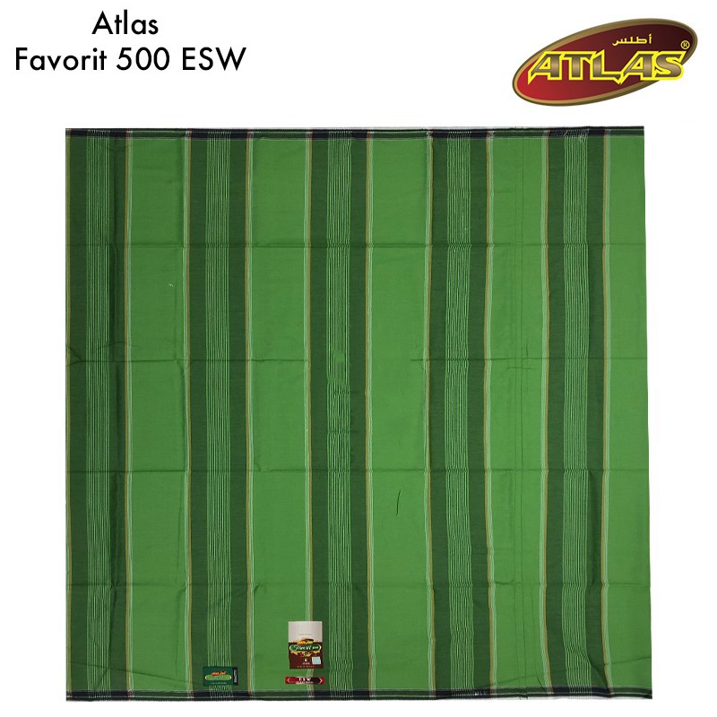 Sarung Atlas Favorit 500 ESW Es Lilin Warna Sarung Dewasa Motif Salur