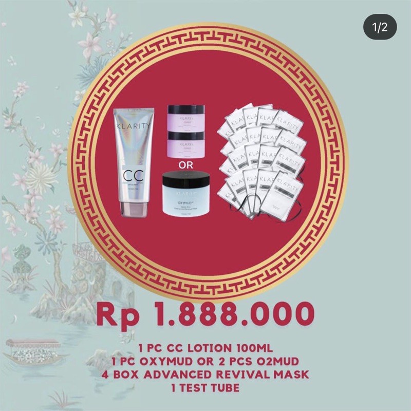 PROMO KLARITY LASERTOX 100ML O2MUD REVIVAL MASK