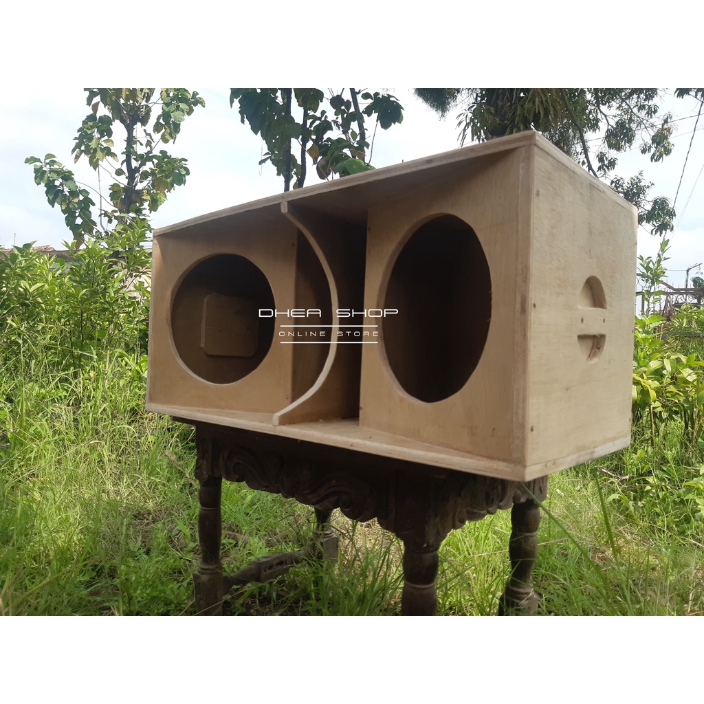 Box Speaker 6 Inch Subwoofer Double Model V