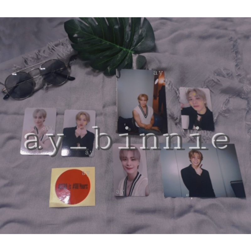 ASTRO MOONBIN PHOTOCARD BENEFIT ALL YOURS - DMC BEATROAD CAFE VOID