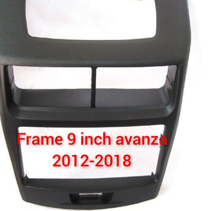 Terbaru frame tape mobil double din 9 inch mobil all  avanza 2012-2017