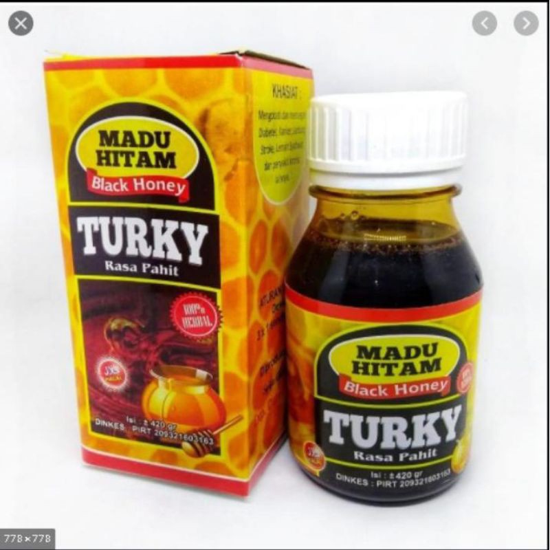 

Madu Hitam Turki l black honey l madu pahit
