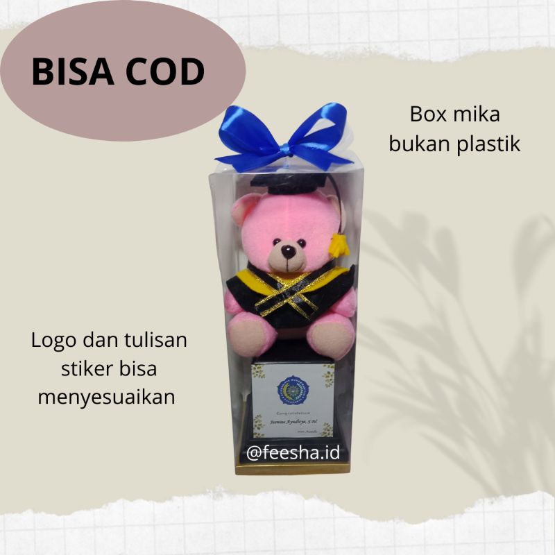 

Piala boneka wisuda / kado wisuda / boneka wisuda