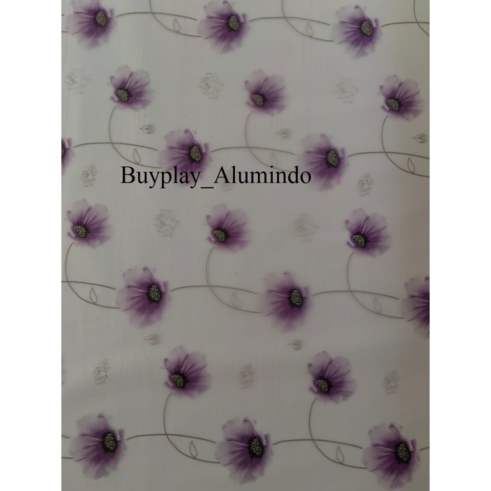 stiker kaca film motif Bunga 153