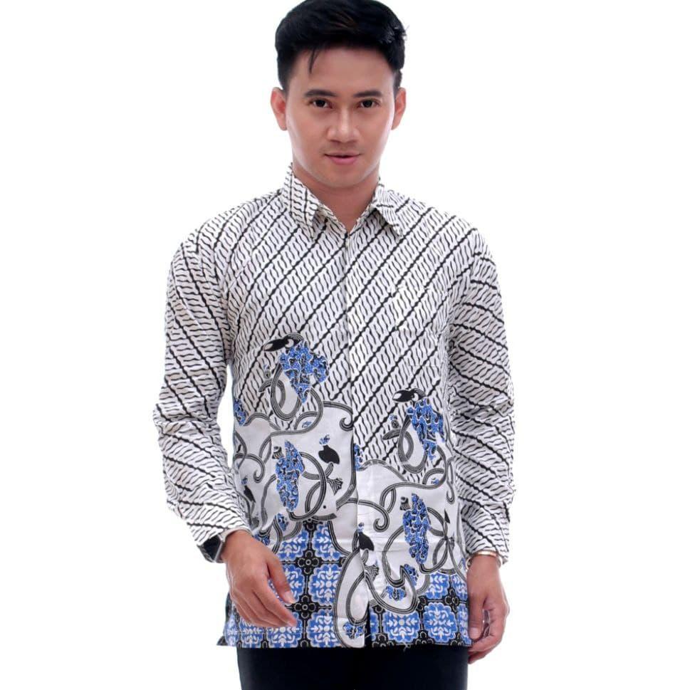 Batik Pria Lengan Panjang / Baju Batik Pria Lengan Panjang / Batik Pria Modern 2021 - FK.22Jn22ˣ