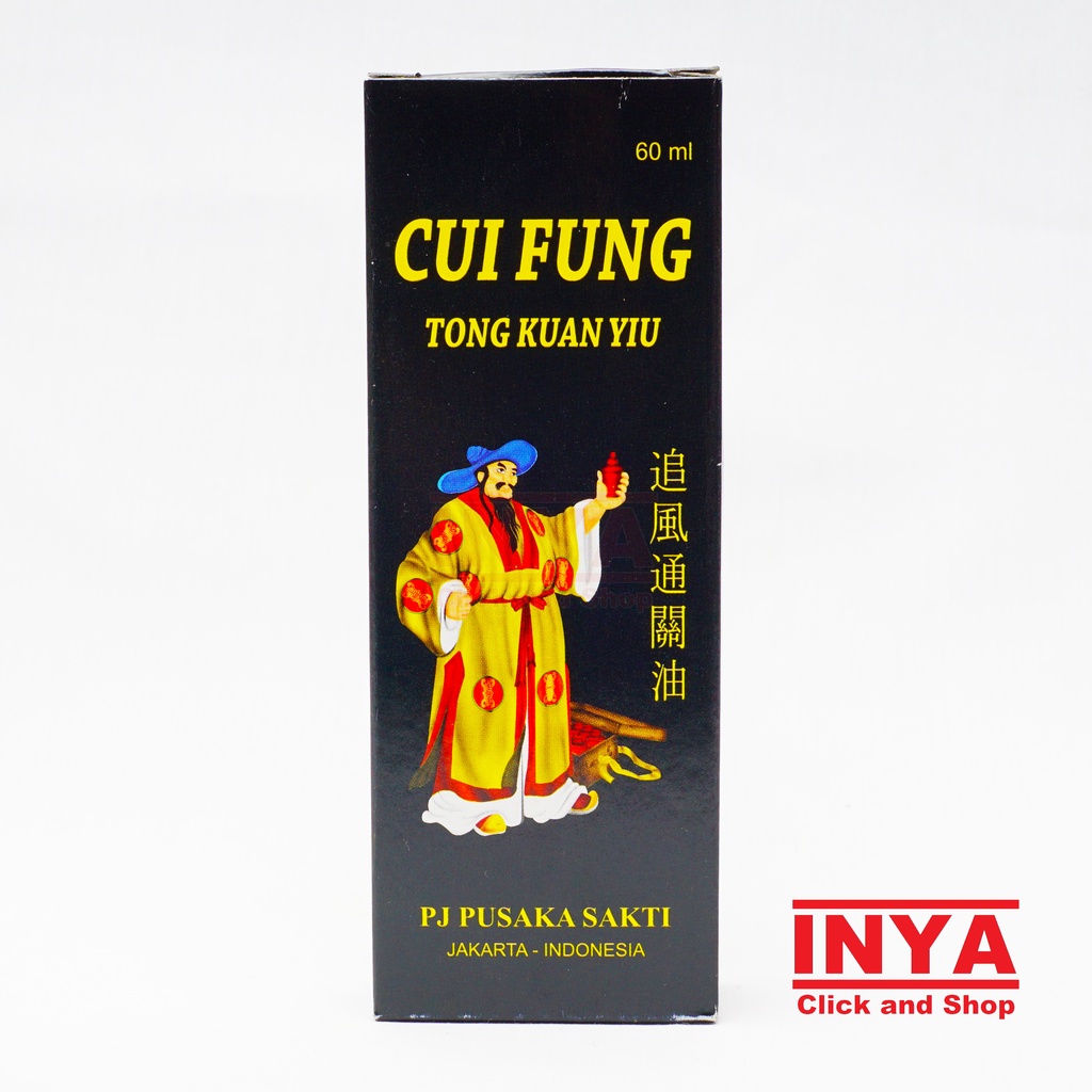 CUI FUNG TONG KUAN YU 60ml LINIMENT OIL - Minyak Urut - Obat Gosok Encok