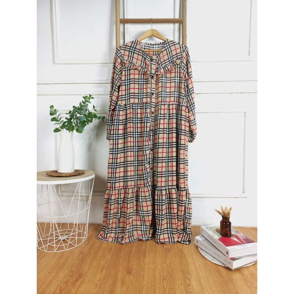 MIDI DRESS V/ DRESS PANJANG LD 110