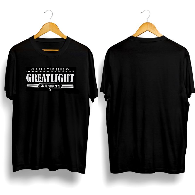 kaos pria/OVER THE EDGE GREATLIGHT ORIGINAL/kaos distro