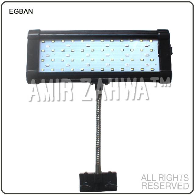 Lampu Aquarium Aquascape Led Putih Biru