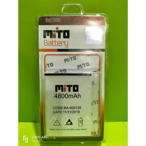 Baterai Battery Batrai Mito 139 Model BA 000139