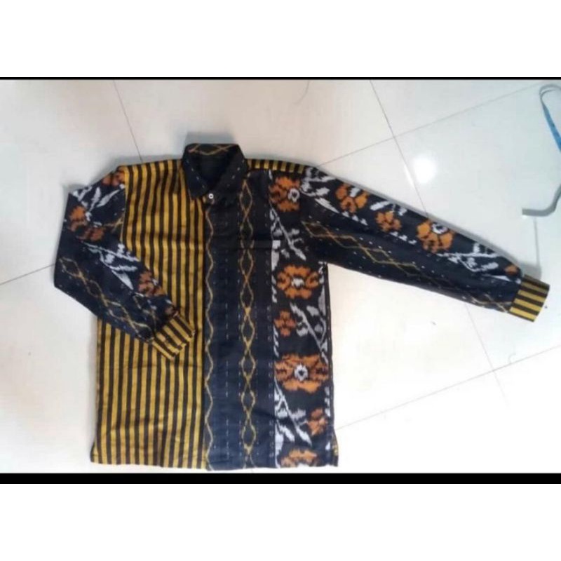 KEMEJA TENUN MIX LURIK TENUN - KEMEJA PRIA TENUN