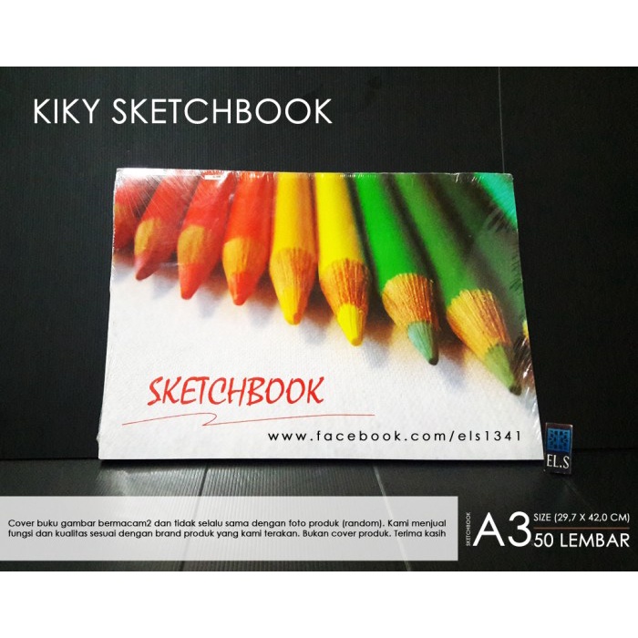

(DISKON TERMURAH) Kiky Sketch Book A3