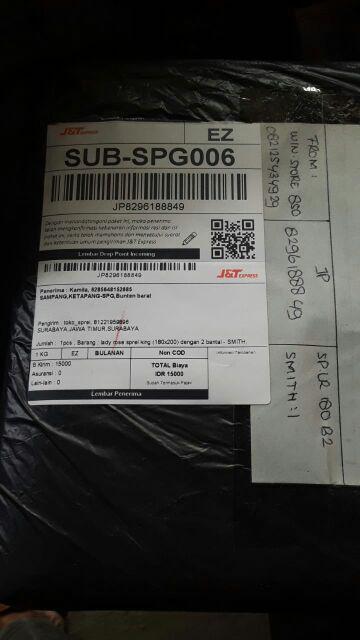 Lady Rose Sprei King (180x200) Dengan 2 Bantal - Monstera