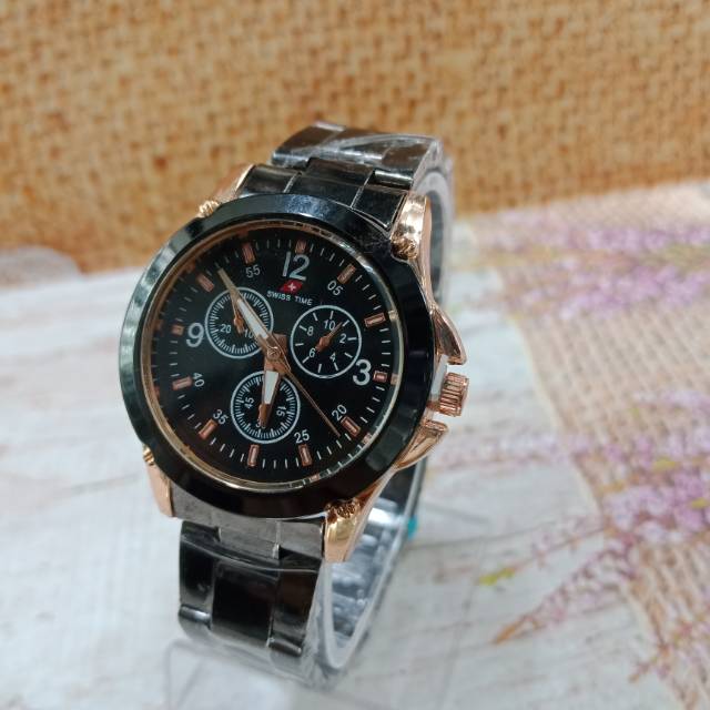 Jam swiss time/jam pria swiss time/jam wanita swiss time/jam murah