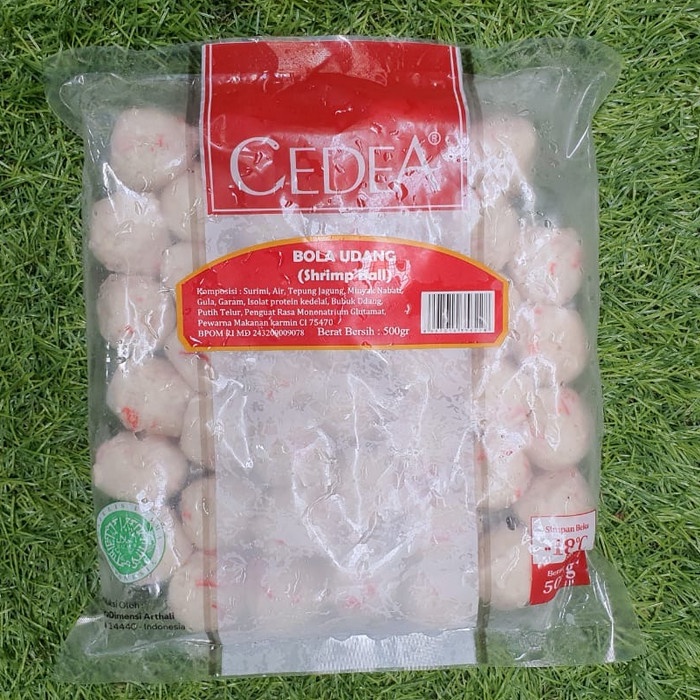 

CEDEA BOLA UDANG SHRIMP BALL (pack 500gr)