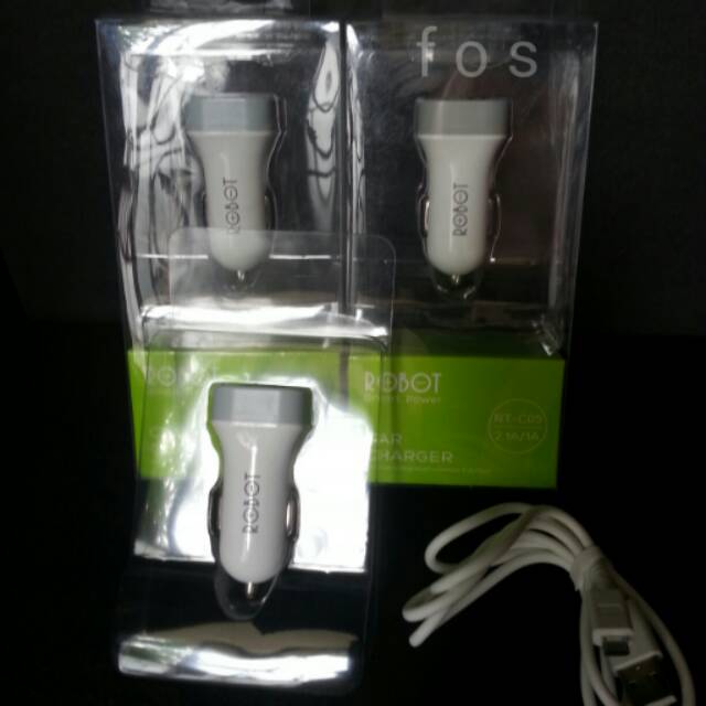 Car Charger Robot Dual Output