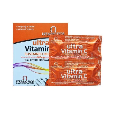 Vitabiotics Ultra Vitamin C Sustainded 30tablets Vit. C Vitamin C Untuk Meningkatkan Imun Daya Tahan Tubuh Vita Biotics