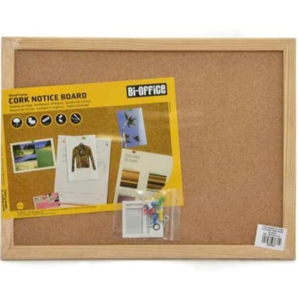 

siap kirim] Bi-Silque Cork Board Papan Buletin berita / informasi 60x45 cm