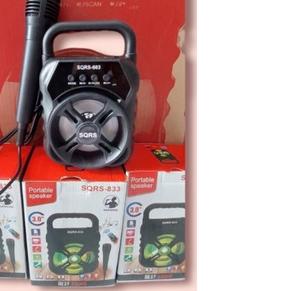 SQRS-663 Speaker Bluetooth Karaoke SQRS663 Speaker Bluetooth + Mic karaoke