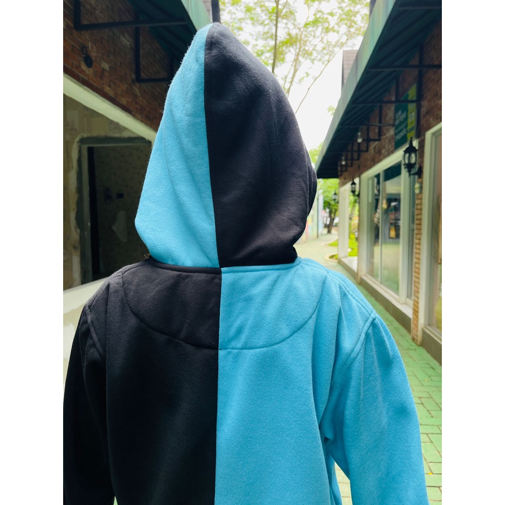 Kudou x Metro Hoodie Blue Inverted Cotton Fleece