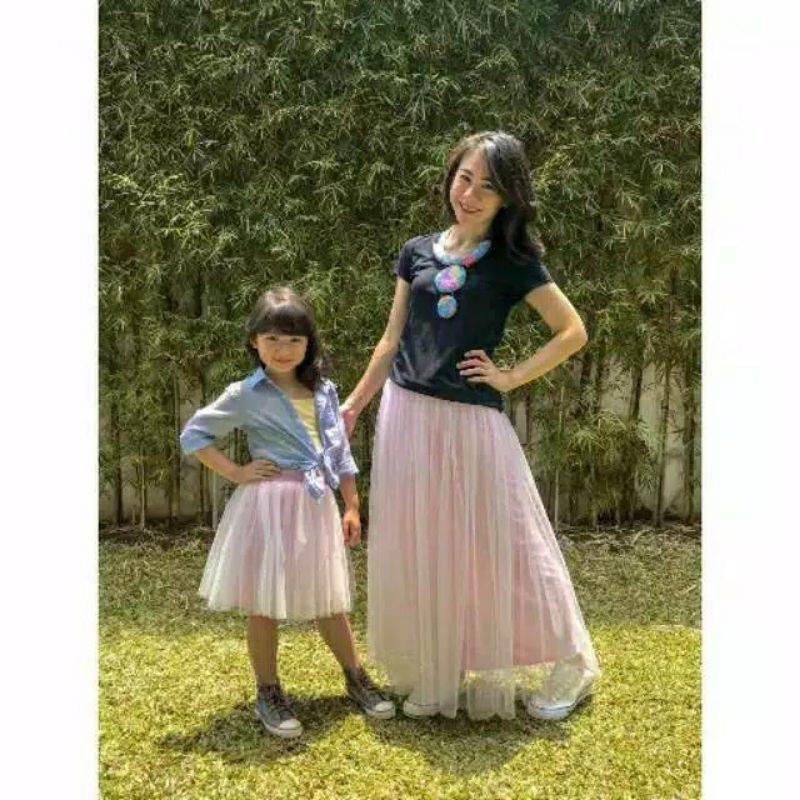 ROK TUTU IBU DAN ANAK //ROK COUPLE IBU DAN ANAK//ROK MURAH COUPLE IBU DAN ANAK USIA 2-12THN