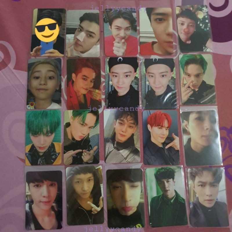 [booked] photocard chanyeol helm