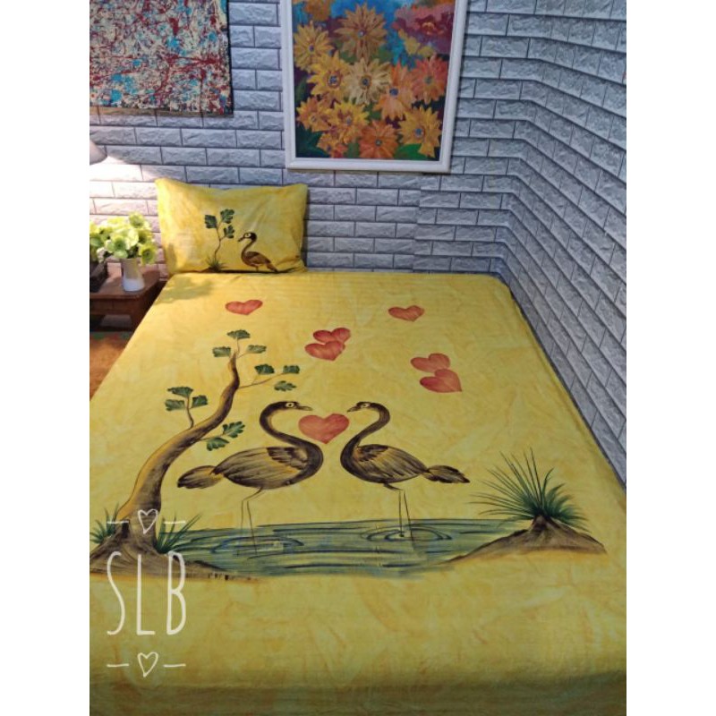 SPREI LUKIS BALI UK 180 TINGGI 30 Pre Order (Pilih Motif)