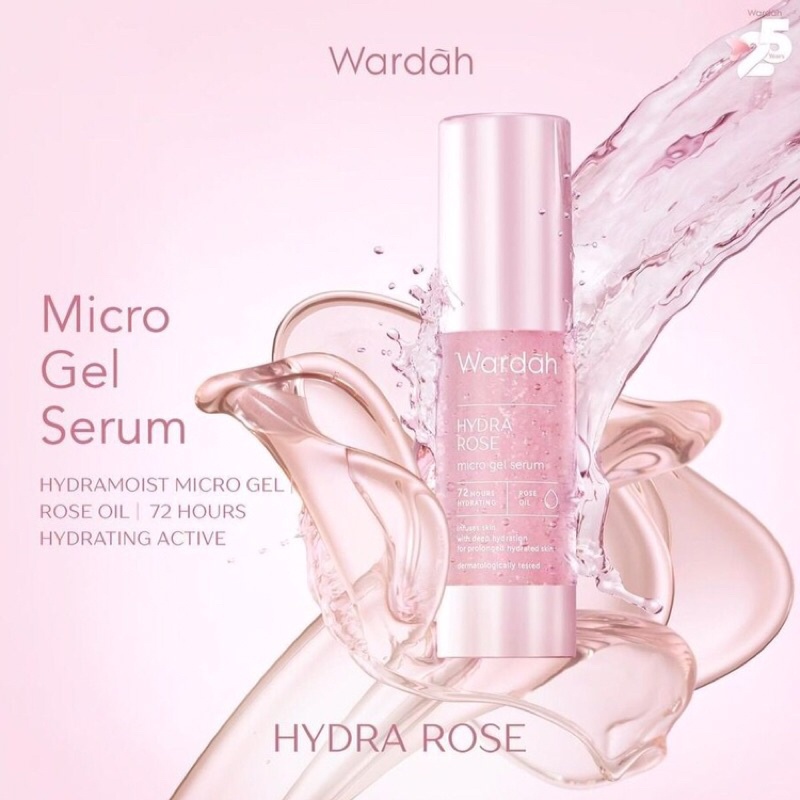 Wardah HYDRA ROSE Micro gel serum 30ml