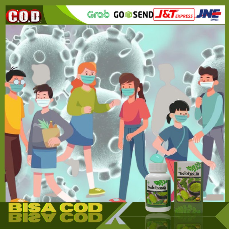 

KELOREENA Kapsul Obat Herbal Pencegah Covid Ekstrak Daun Kelor Asli