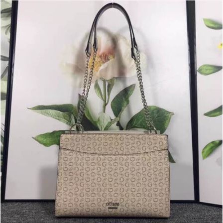 Shoulder Bag Wanita Import Bahan Kulit Sintetis Guess Lily Tali Rantai Murah Dan Berkualitas Premium By Taspremium Id