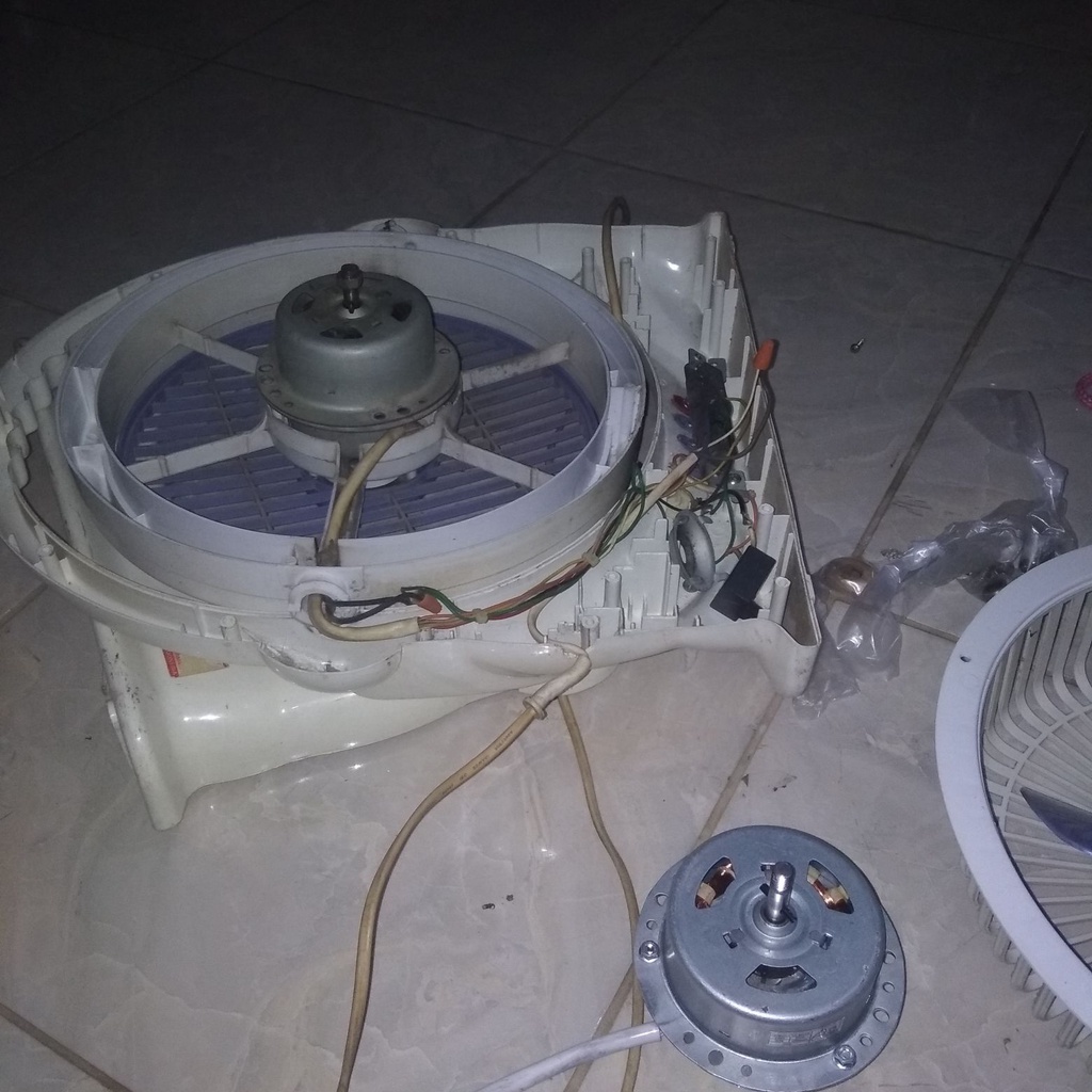 TEMBAGA Ori Motor Dinamo Kipas Angin Kotak BOX FAN Maspion JF-2110T